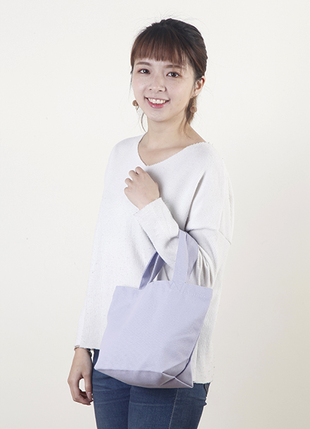 藍色帆布小托特