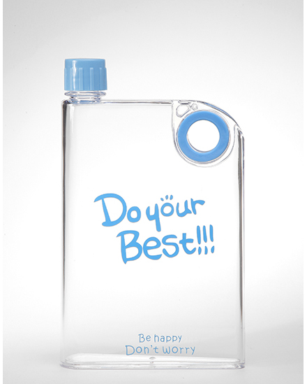 隨手杯 A5紙張指環水瓶 380ML 透明系列