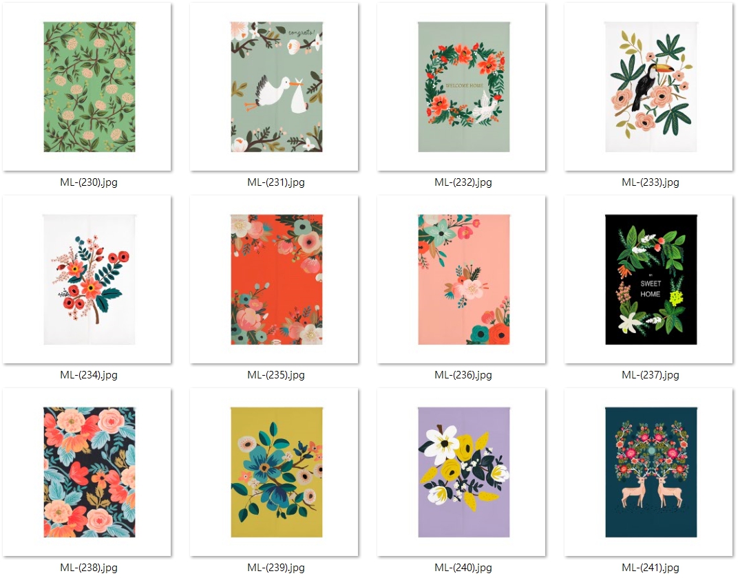 裝璜掛布/掛幔/門簾/布旗/掛簾