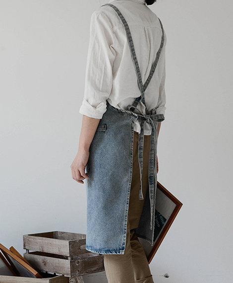牛仔工作圍裙