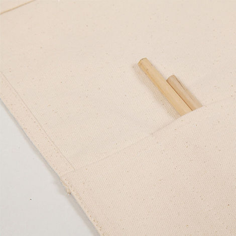 米白餐具捲/餐墊捲
