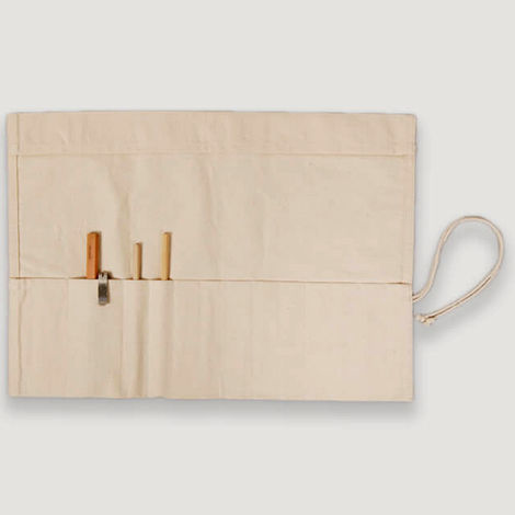 米白餐具捲/餐墊捲