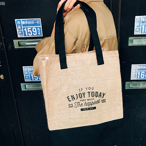 麻製購物袋