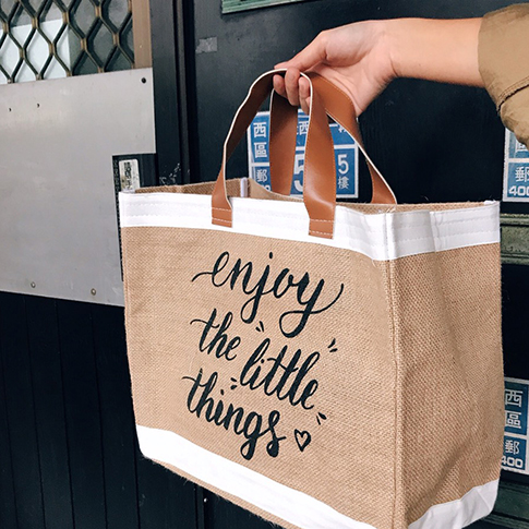 麻製購物袋