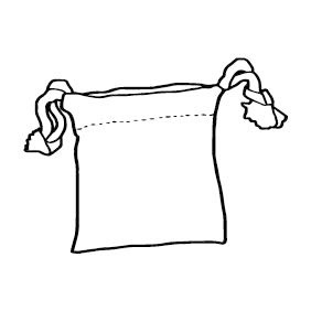 束口袋、包裝袋