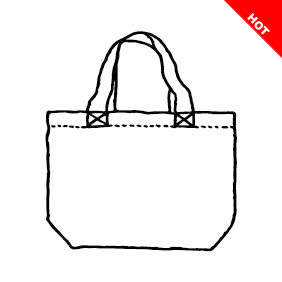 側背帆布包、肩背包、帆布有底無側、T型袋