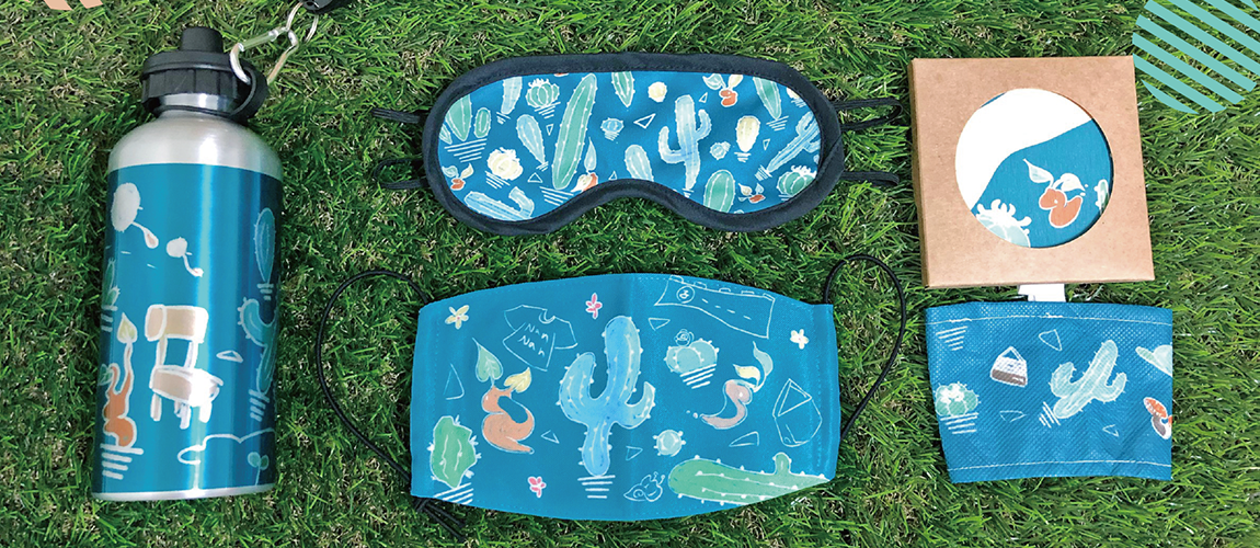 客製口罩，眼罩印刷，滿版杯套