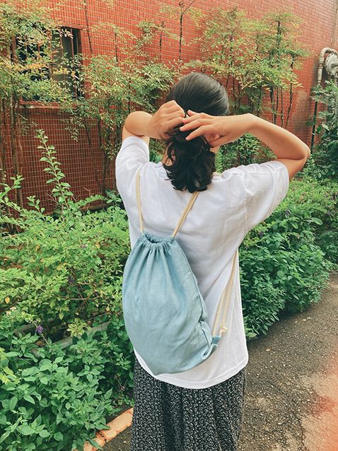 客製印刷-束口後背包